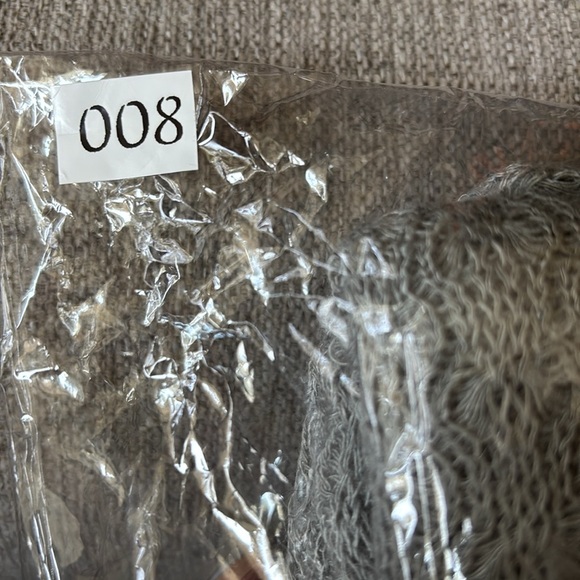 Macy’s Gray Knit Infinity Scarf - Picture 6 of 6